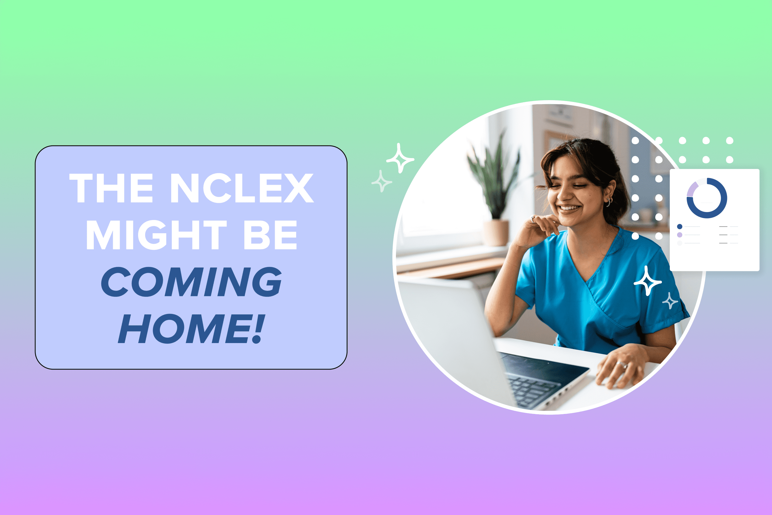 Can you take the NCLEX at home? This future might become a reality!